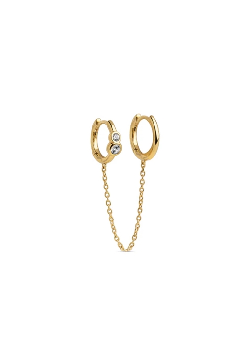 Nova chain one hoops Forgyldt Enamel 