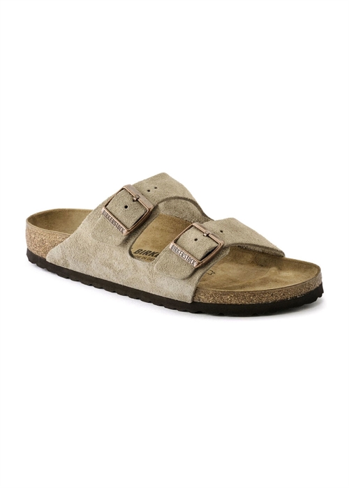 Arizona suede sandal Taupe Birkenstock