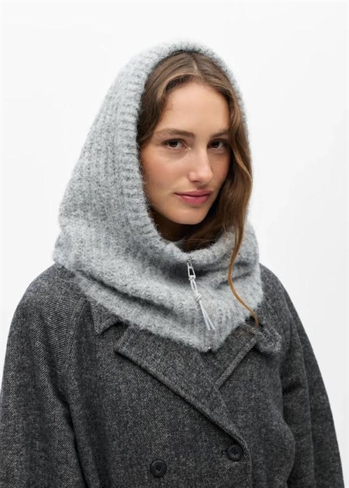 Milu zip balaclava Light Grey Melange Object 