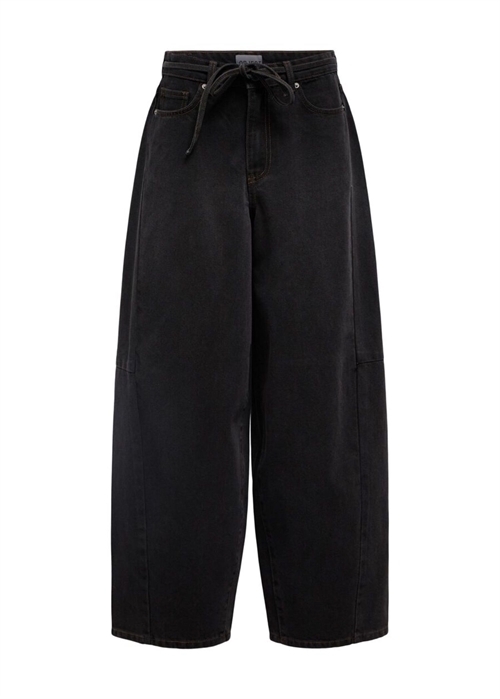 Moji Elsa mw super barrel jeans Black Denim Object 