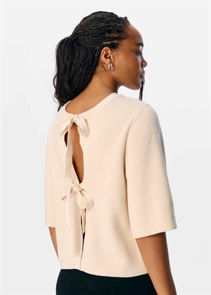Julla parvi 2/4 strik cardigan Sandshell Object 