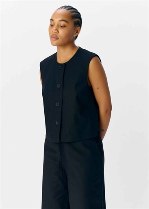Aura waistcoat Sort Object 
