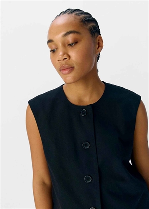 Aura waistcoat Sort Object 