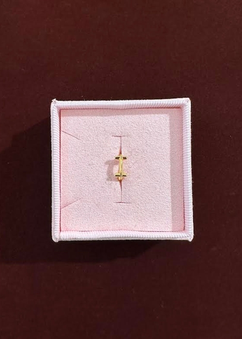 Spelling huggie I Forgyldt Pico 