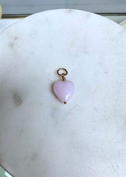 French heart pendant Soft Rose Pico 