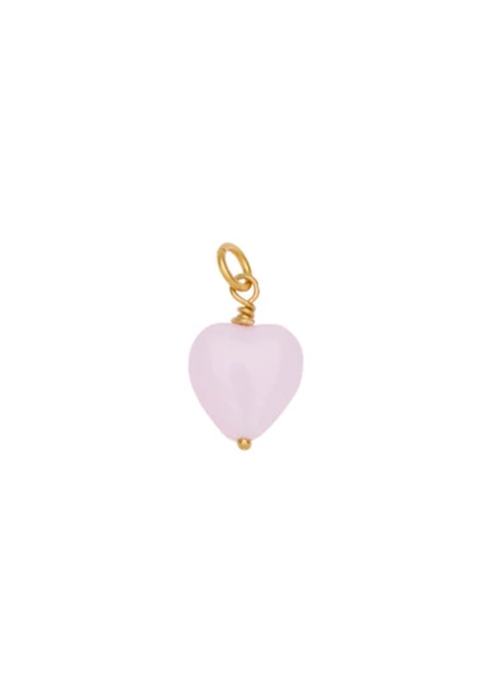 French heart pendant Soft Rose Pico 