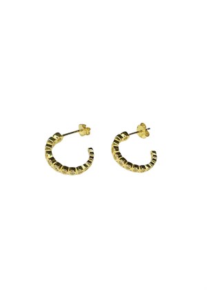 Alba petit crystal studs Clear/Gold Pico 