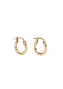 Amanda small hoops Gold Pico 