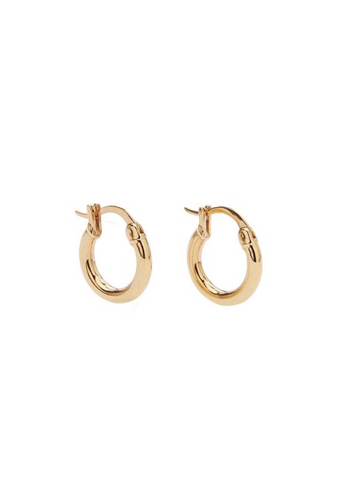 Amanda small hoops Forgyldt Pico 