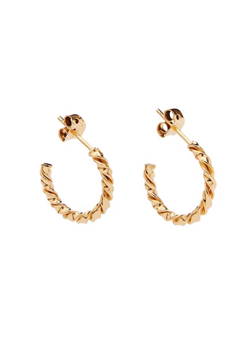 Berta petit hoops Forgyldt Pico 