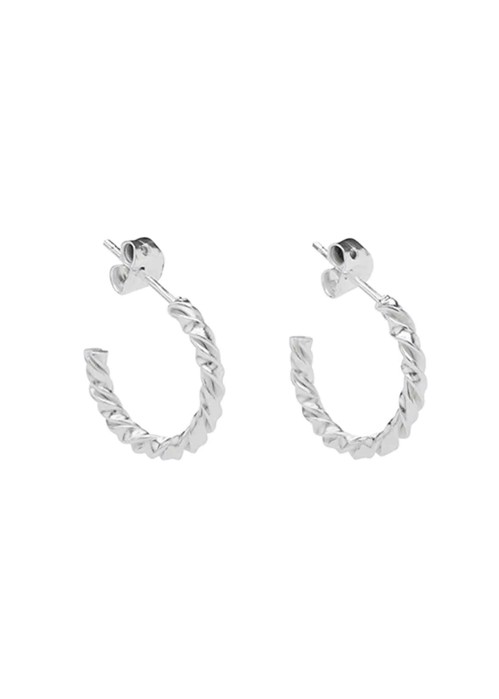 Berta petit hoops Silver Pico 