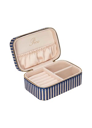 Large Jewelry box Navy Stripe Pico 