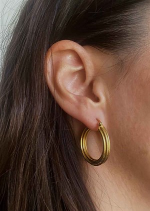 Cecilia earrings Forgyldt Pico 