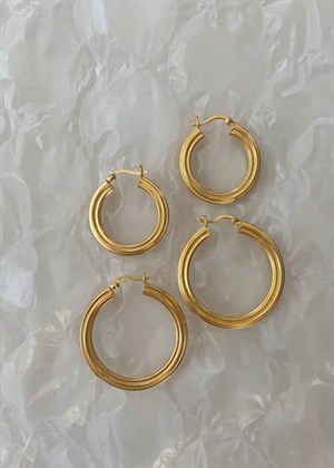 Cecilia earrings Forgyldt Pico 