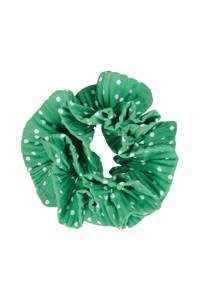 Flæse dalmatians scrunchie Green Pico 