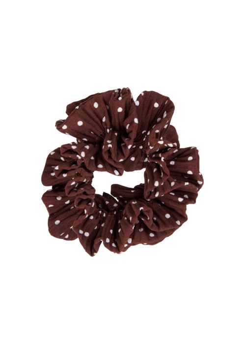 Flæse dalmatians scrunchie Mocca Pico 