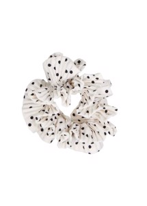 Flæse dalmatians scrunchie White Pico 