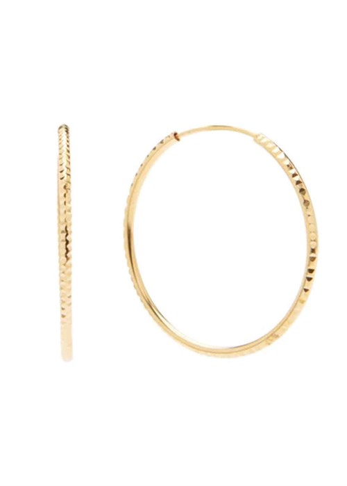 Mackenzie grande hoops Forgyldt Pico 
