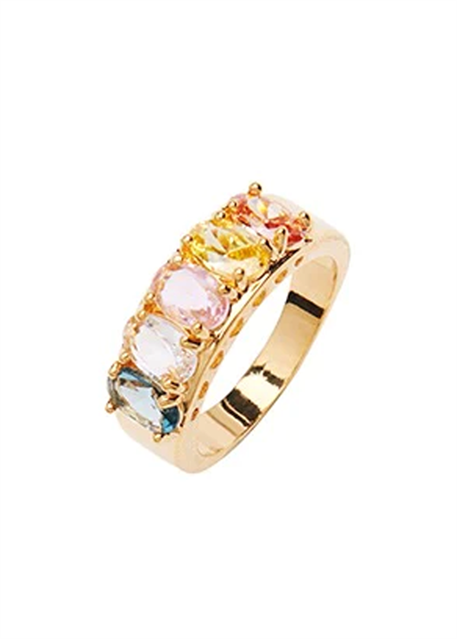 Janet crystal ring Multi mix Pico 