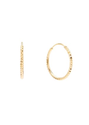 Mackenzie petit hoops Gold Pico 