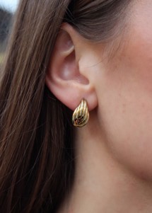 Melissa stud Forgyldt Pico 