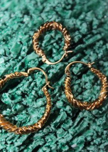 Ocean petit hoop Gold Pico 