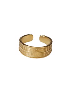 Olive ring Forgyldt Pico 