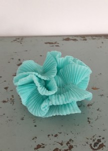 Plisse scrunchies pastel mint Pico  