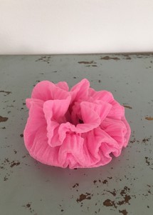 Plisse scrunchies pink Pico 