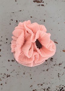 Plisse scrunchies rose Pico   