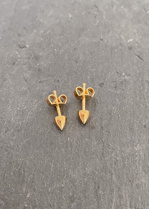 Rivet stud Forgyldt Pico 