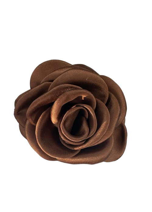 Small satin rose claw Chocolate Pico 