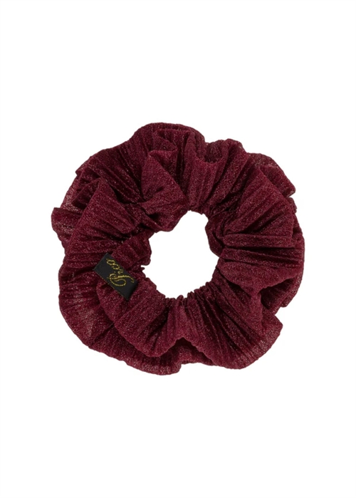 Plisse scrunchies Bordo Pico 