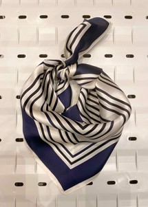Alva scarf Blue Plisse Copenhagen 
