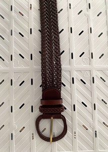 Gro belt Dark Brown Plissé Copenhagen 