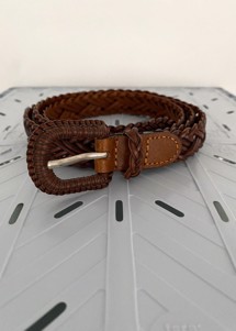 Gyda belt Cognac Plissé Copenhagen 