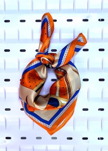Reja scarf Orange Plisse Copenhagen 
