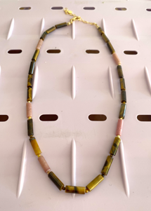 Zandra necklace Brown Plisse Copenhagen 