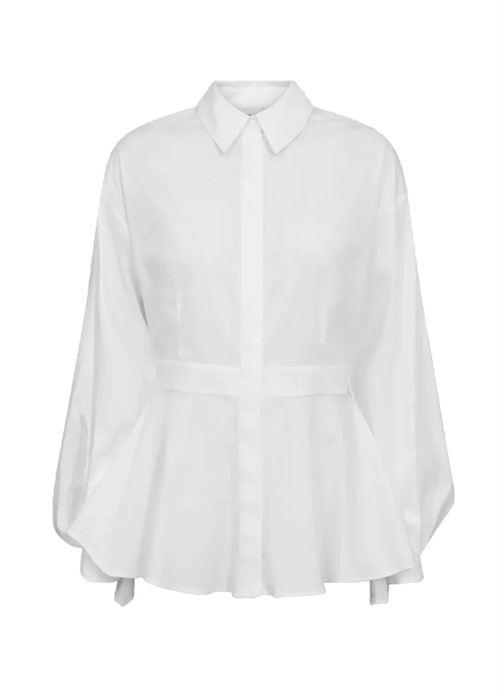 Poppi skjorte Bright White Copenhagen Muse 