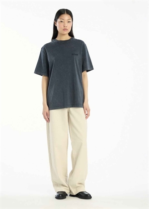 Oversized Logo tee Sort ROTATE By Birger Christensen 
