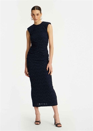 Lace long kjole Navy Blazer ROTATE By Birger Christensen 