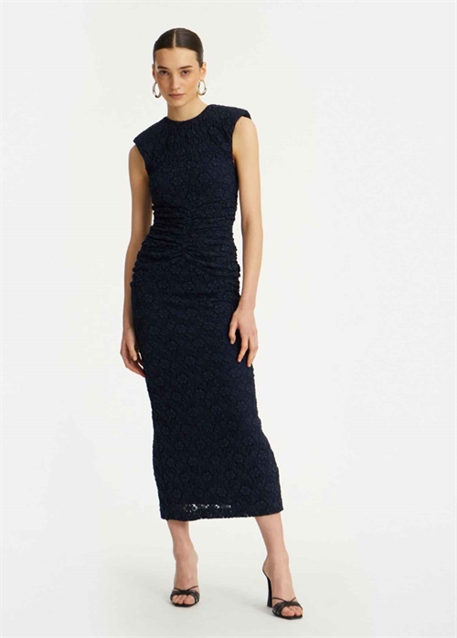 Lace long kjole Navy Blazer ROTATE By Birger Christensen 