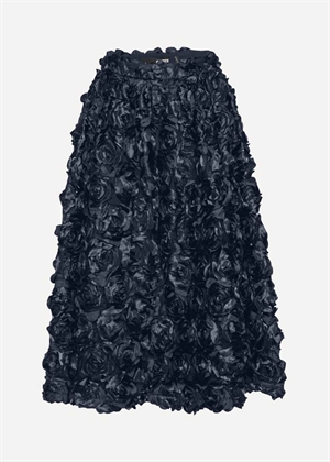 Maxi sun skirt Navy Blazer ROTATE By Birger Christensen