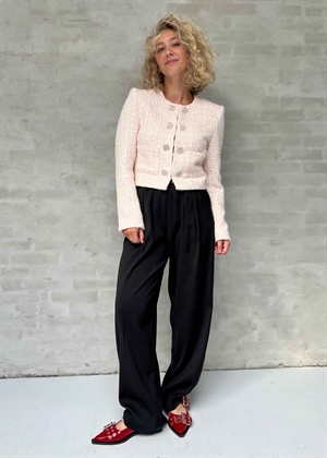 Mieena Boucle Cropped jakke Fairy Tale ROTATE By Birger Christensen 