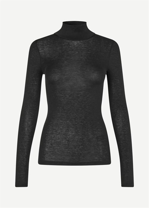 Sadou t-n ls bluse 15499 Black Samsøe 