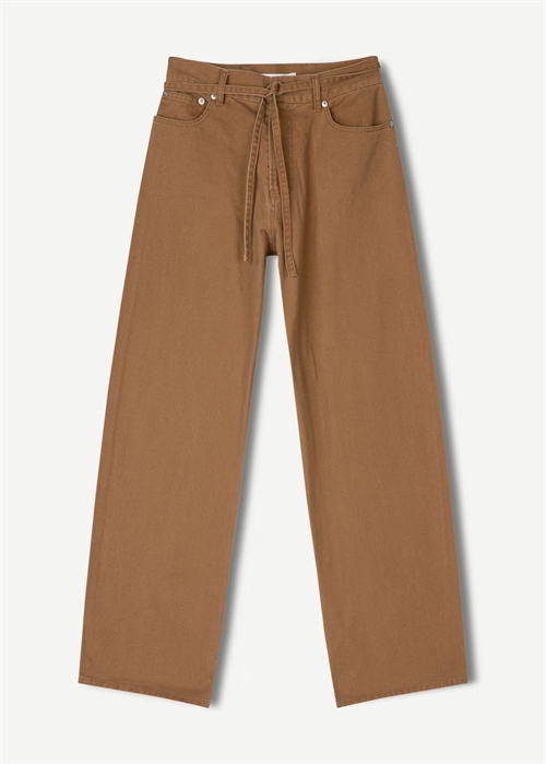 Saharper belt jeans 15803 Washed Otter Samsøe