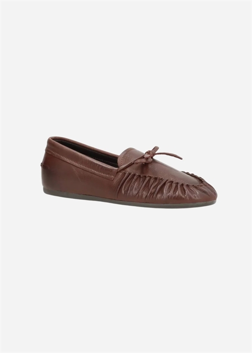 Feather loafers Leather Ebony Phenumb 