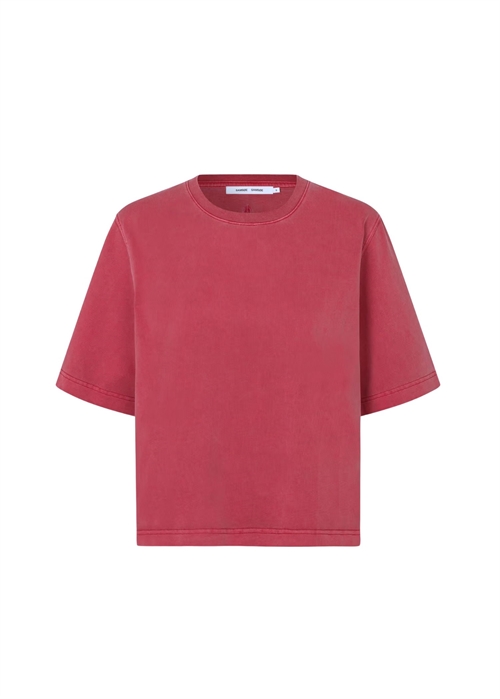 Saabby tee 11725 Tomato Red Pigment Samsøe