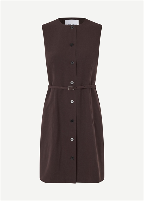 Saruma short kjole 15790 Black Coffee Samsøe