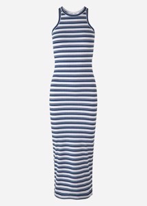 Rita kjole 14806 Stripes Blue Samsøe